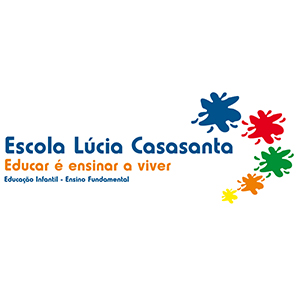 Logotipo da Escola Lúcia Casasanta Minas Gerais Clientes da VS Soluções Contábeis